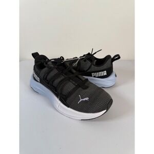 NWOT Puma Softride One4All Sneakers Size 7 Black Running Walking Tennis Shoes